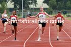 Women and Girls 100 metres, 2021 North Eastern Track and Field Champs., Middesbrough. Photo: David T. Hewitson/Sports for All Pics
